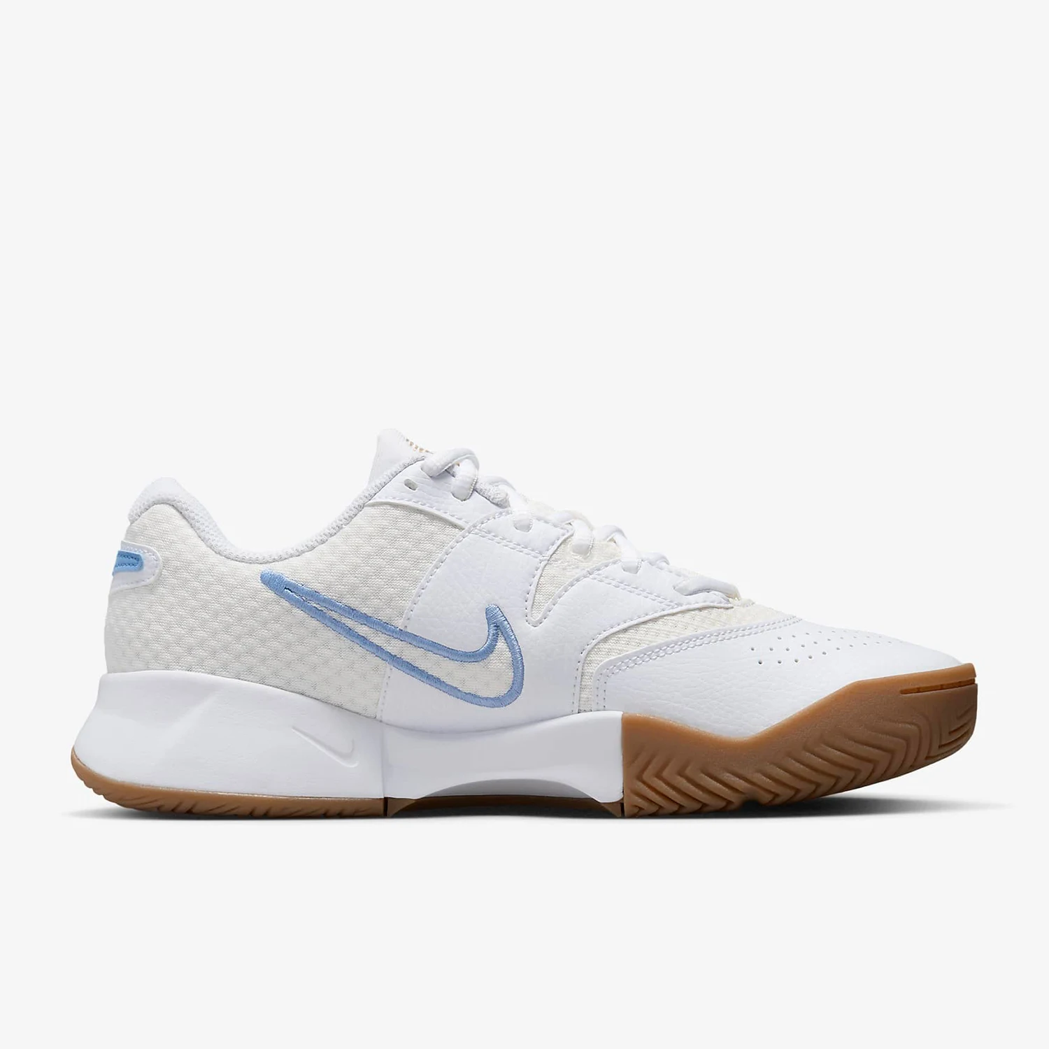 Tênis de treinamento de tênis durável feminino Nike Genuine Court Lite 4 FD6575-106
