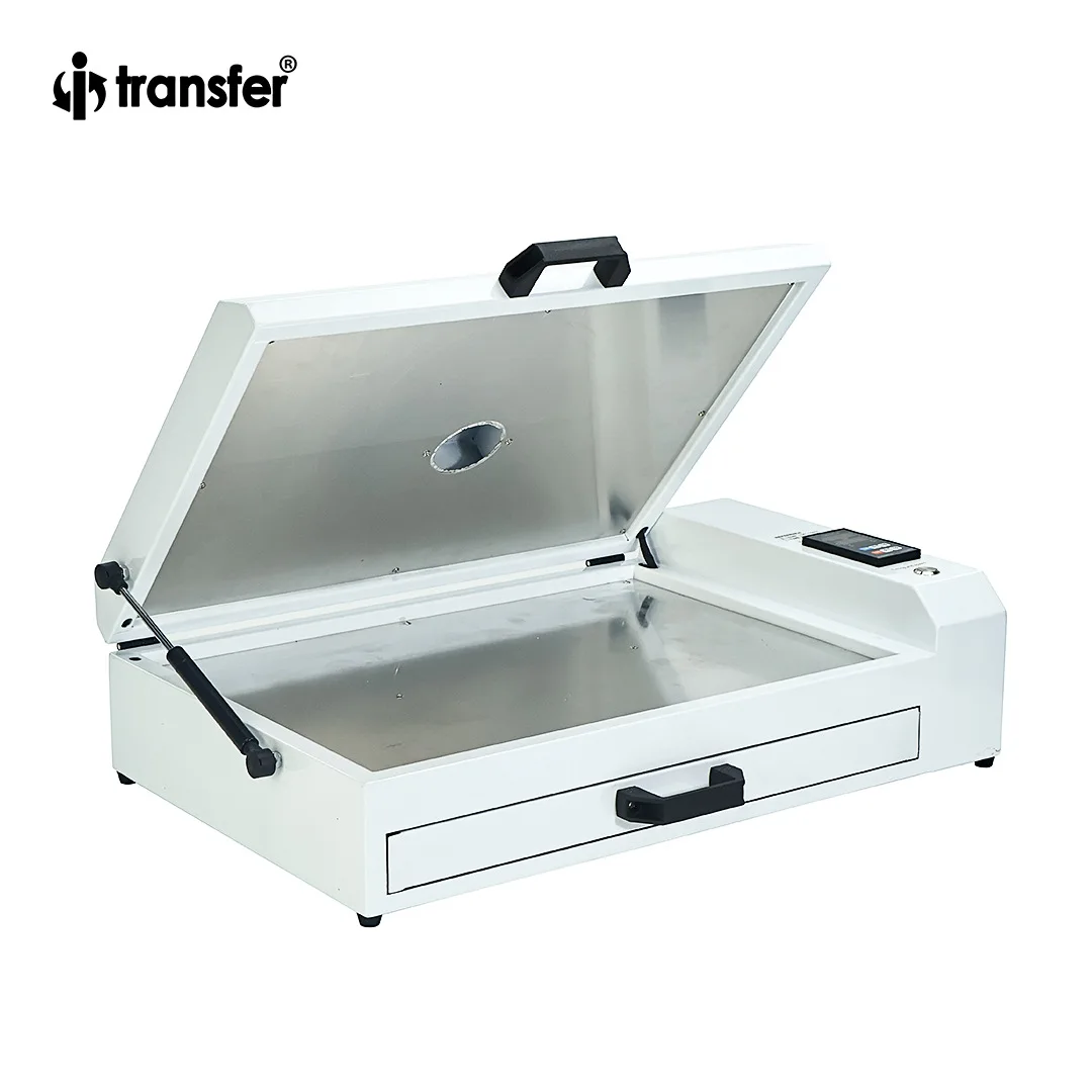 

Double-sided Heating Quick Heating Oven A2/A3 + White Ink Heat Transfer with Drawer Oven No-shake Powder Process Heating Device