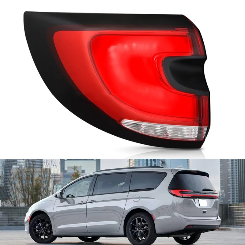 

Car Outer LED Tail Light Brake Rear Lamp For Chrysler Pacifica 2021 2022 2023 2024 2025 Turn Indicator Light Stop Brake Light