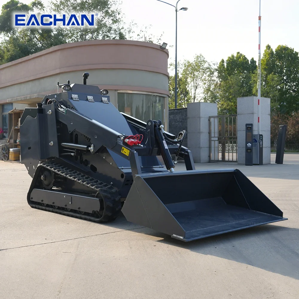 Factory Price CE EPA Diesel Mini Skid Steer Agriculture Crawler Mini Skid Steer Loader Orchard Skid Steer Loader Customized