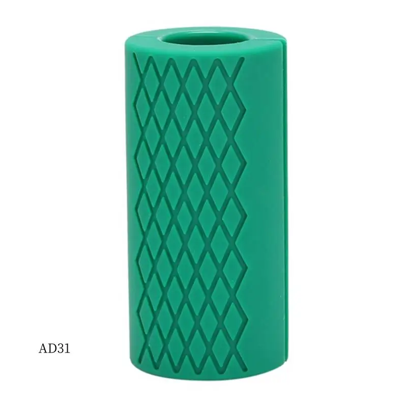 

New-Silicone Dumbbell Barbell Grip Bar Handle Non-Slip Pull-Up Weight Lifting Support Fitness Use, 10X5cm
