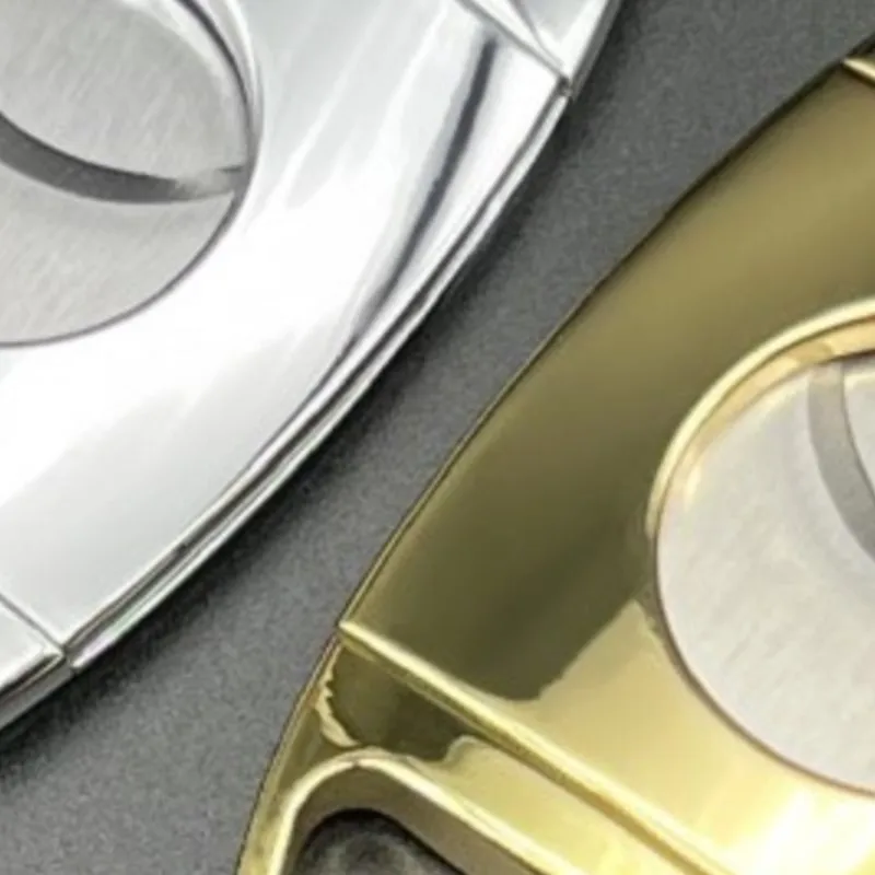 

50 шт. прямых портативных ножниц для сигар из цинкового сплава, разноцветные, на выбор