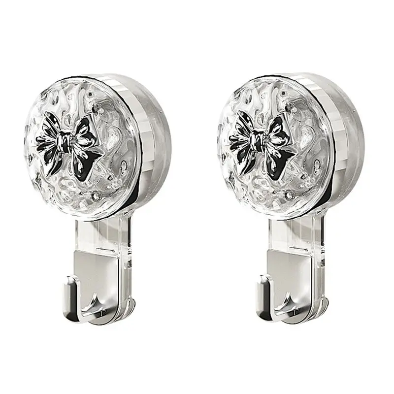 

Крючок-присоска ABHZ: Мощный, бесшовный, вакуумный, без сверления, для ванной комнаты, настенный, с высокой несущей способностью