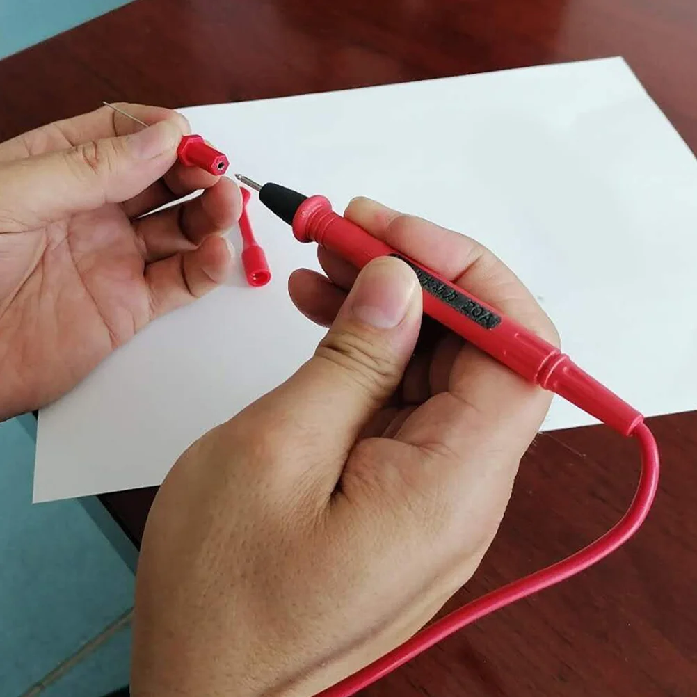 

2Pcs Piercing Test Probe for Multimeter Wire Testing No Strip Needed Bright Handle for Visibility Universal Electrical Testing
