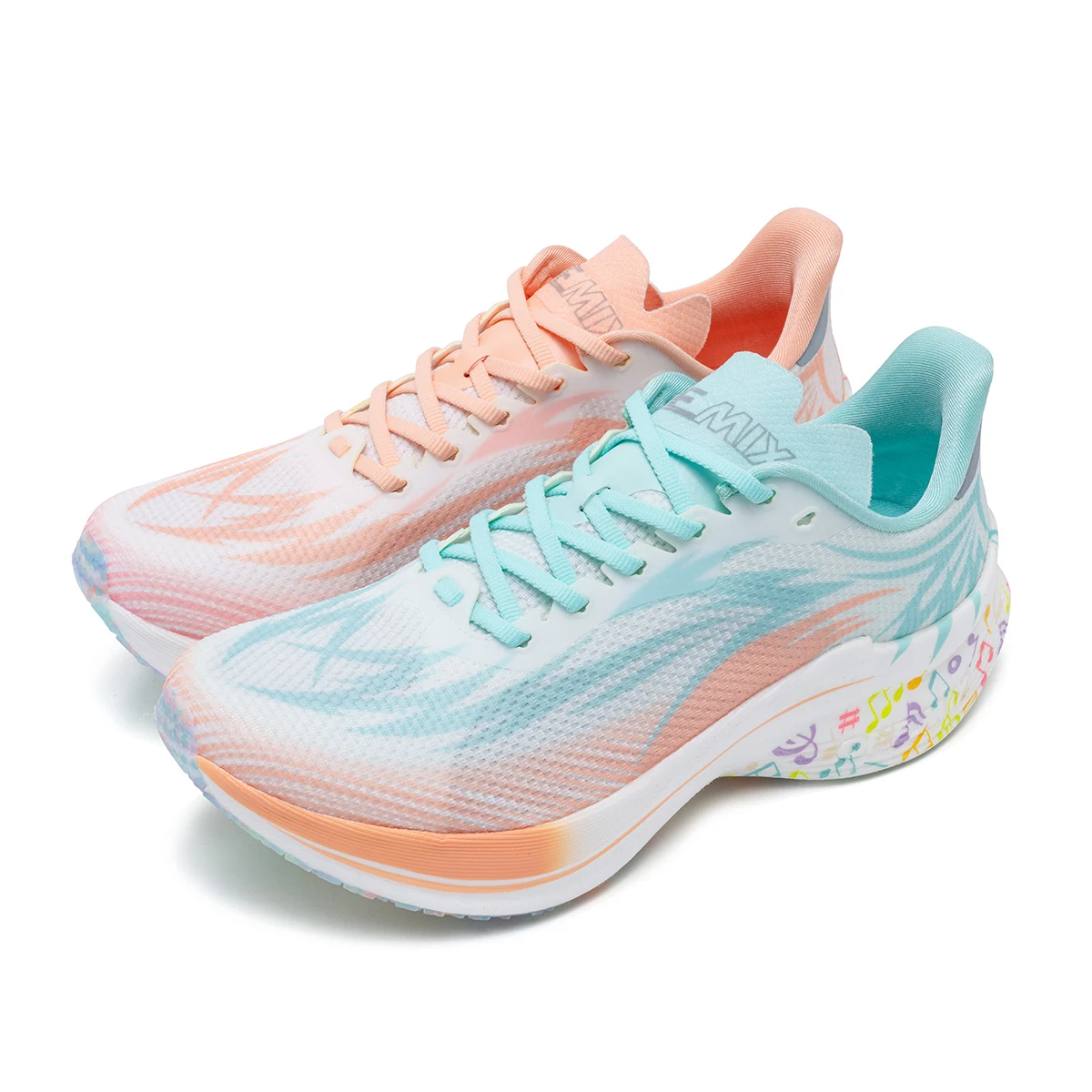 ONEMIX Marathon Running Shoes Men Woman Sneakers Hot Sell Non-Slip Shock-Absorbing Shoe Unisex Jump Air Cushioned Sneaker