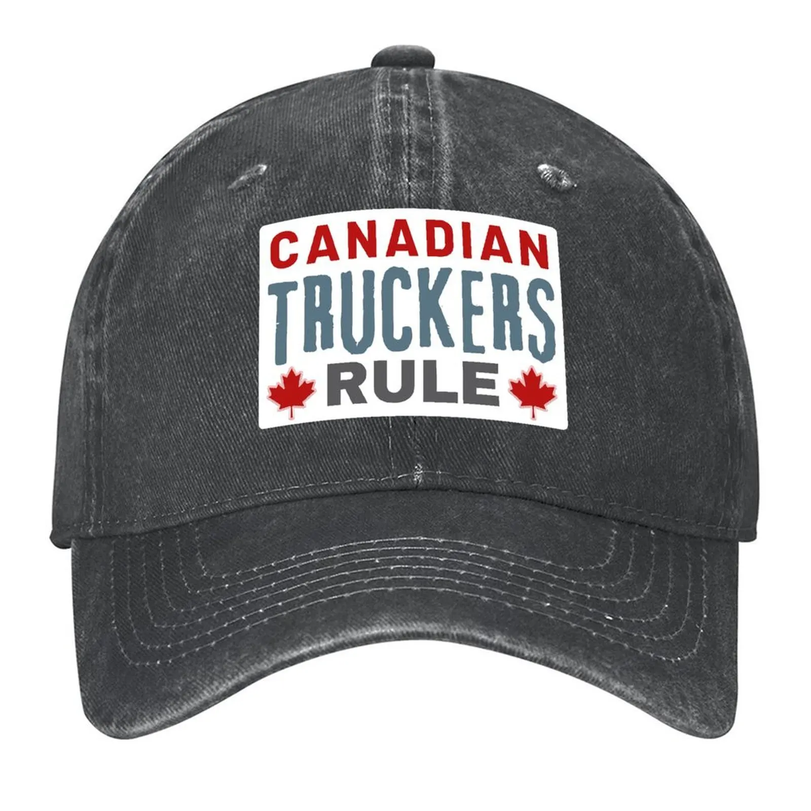 

Canadian Trucker Rule - Freedom Convoy Canada 2022 Baseball Cap Sun Cap fun hats Anime Hat Beach Bag Golf Women Men's