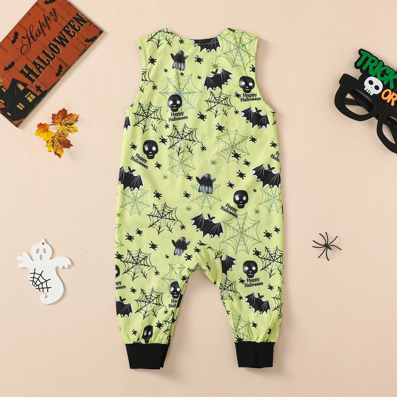 Infant Long Sleeve Rompers Baby Girls Boys Christmas Reindeer Print Round Neck Jumpsuits Toddler Bodysuit for Fall Winter