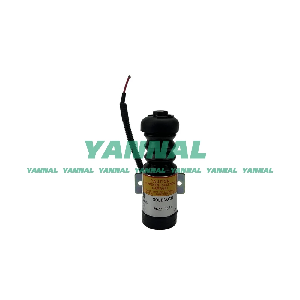 R914 Solenoid Valve HW233841 0423-4373 For Liebherr Engine Spare Parts