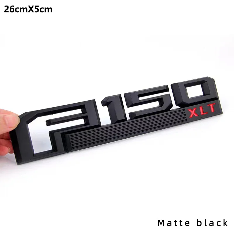 3D F150 ABS sticker for Ford Raptor F150 Lariat XLT pick-up truck with modified ABS sticker