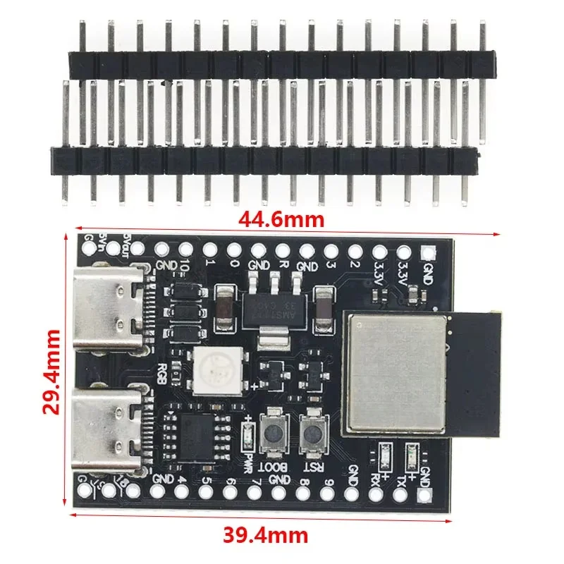ESP32-C3 development board Dual Type-C Wifi Bluetooth BLE5.0DevKitM-1 core board ESP32C3