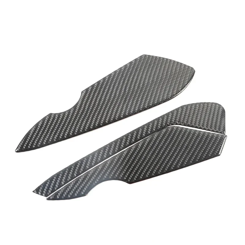 For Mazda MX-5 ND 2016-2024 Soft Carbon Fiber Car Dashboard Side Panel Cover trim Sticker Car Accessories