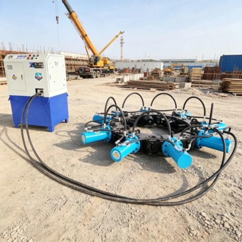 Pile Demolition Machine 31.5MPa Round Pile Energy Saving Urban Construction
