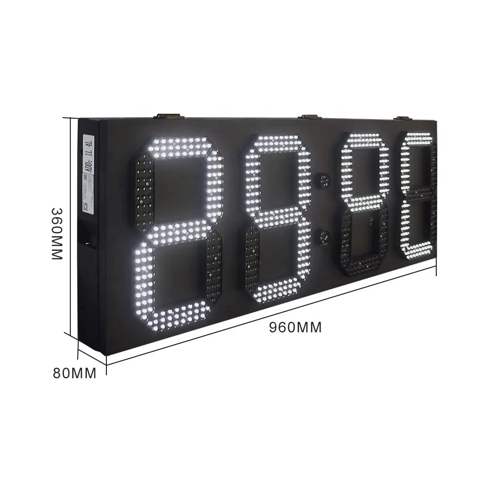 7 Segment Led Clock Display Stadium Clock Led Display Led Clock Display