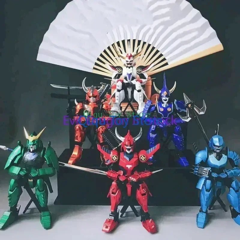 Original In Stock Sentinel Yoroiden Samurai Troopers Ronin Blaze Flame God Anime Figure Collection Model Dolls Action Figurine