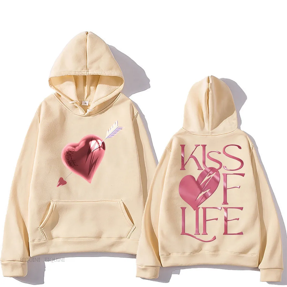 قبلة الحياة ميداس اللمس مقنعين الجرافيك الطباعة الهيب هوب الجمالية بلوزات الظهر الطباعة فاسق الملابس أنا أحبك البلوفرات