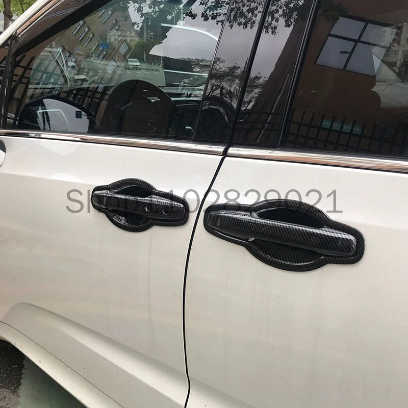 غطاء مقبض باب السيارة ملصق الكسوة التصميم مقاومة للخدش اكسسوارات السيارات لهوندا Stepwgn Stepwagon rp3 rp5 2015-2021 2020 #5
