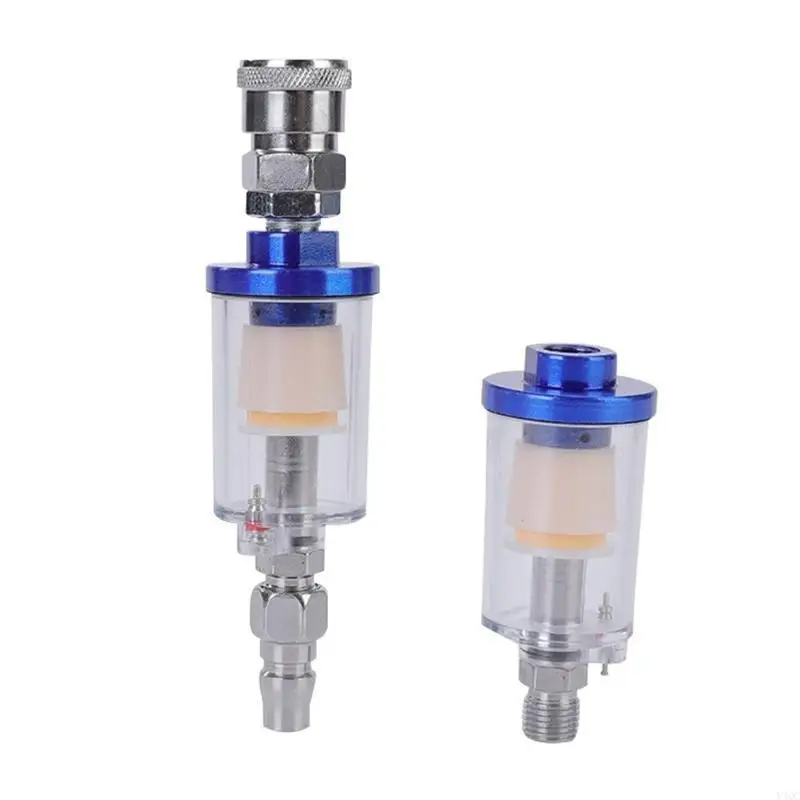 

Air Dryer Water Oil Separator for Compressors Sprayer Paint Guns Pneumatic Tool with 1/4 Inch NPT Inline Moisture Filter Y4QC