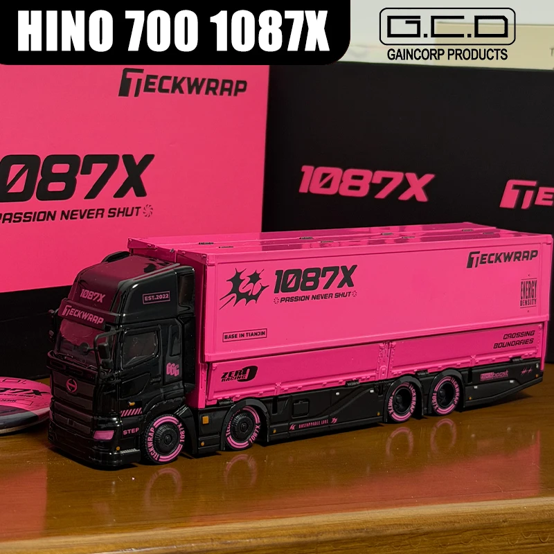 GCD 1:64 HINO 700 1087X GT SHOW Alloy Motor Vehicle Toy Die