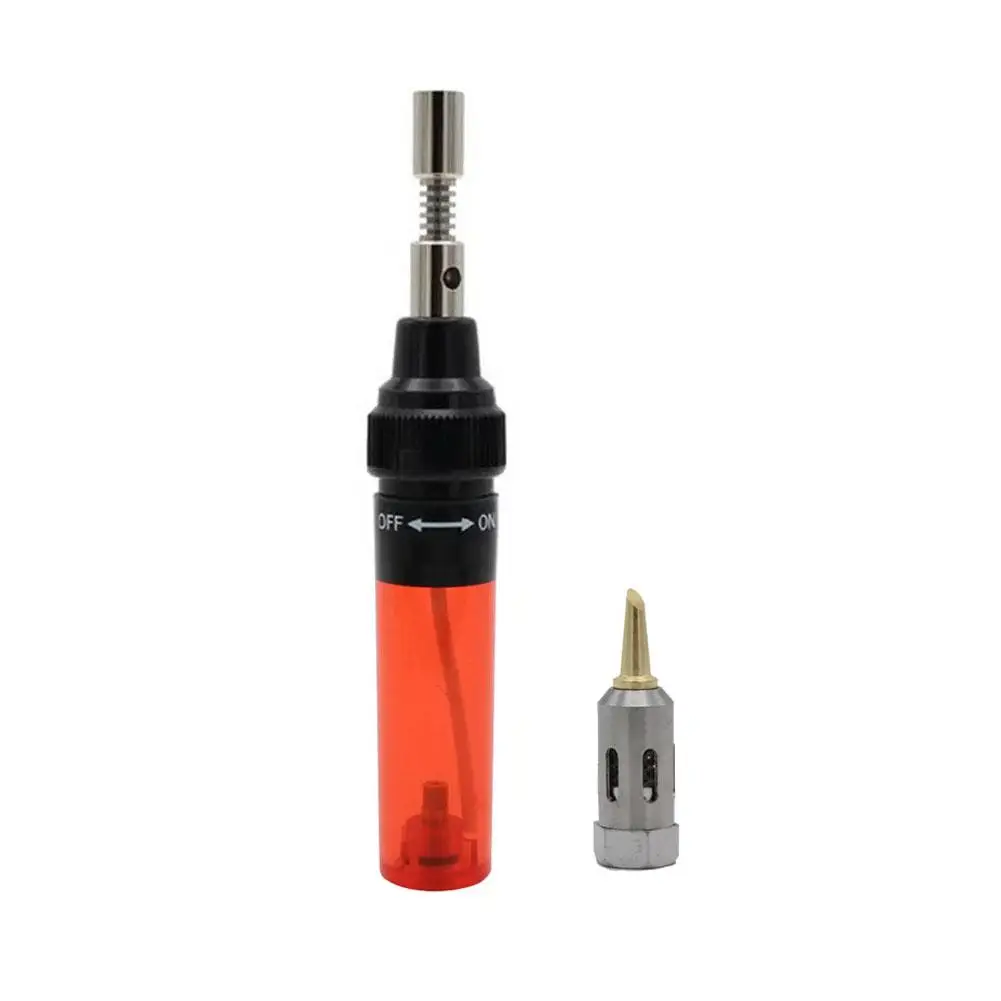 Portable Gas Soldering Iron MT-100 Wireless Multi-function Ignition Butane Welding Automatic Tool Protection Gas Torch Safe J7M0