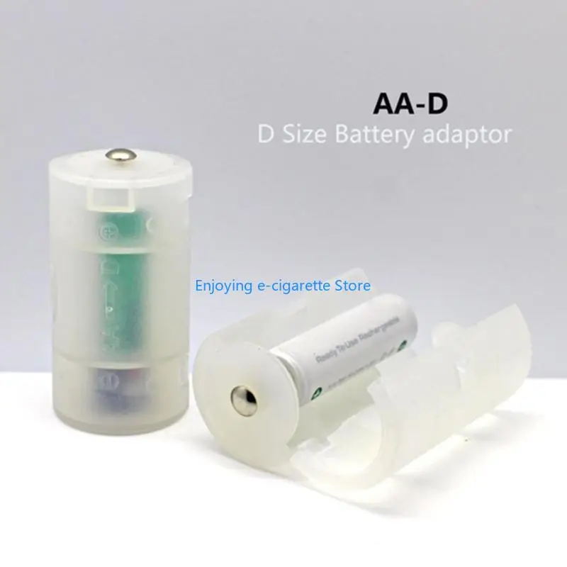 2A-auf-D-Batterieadapterhülse für D-Size-Batteriefach, PP-Konvertergehäuse mit Slip-In-Setups, Notstromversorgung Y4QF – Detail 8