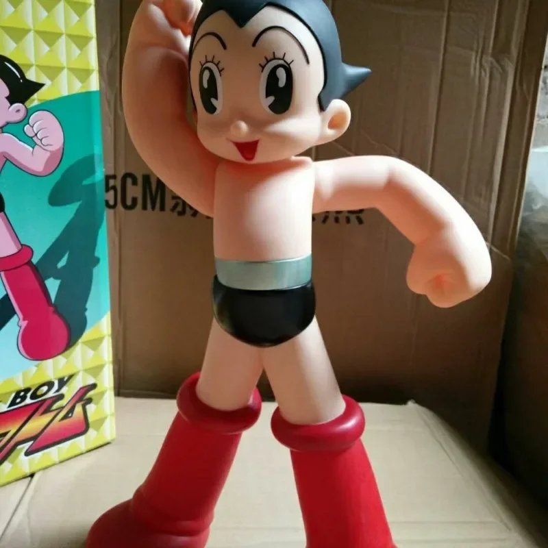 40CM Large Anime AstroBoy Mighty Atom Figure Tetsuwan Atom Movable PVC Action Figures Statue Collection Model Toys Holiday Gifts