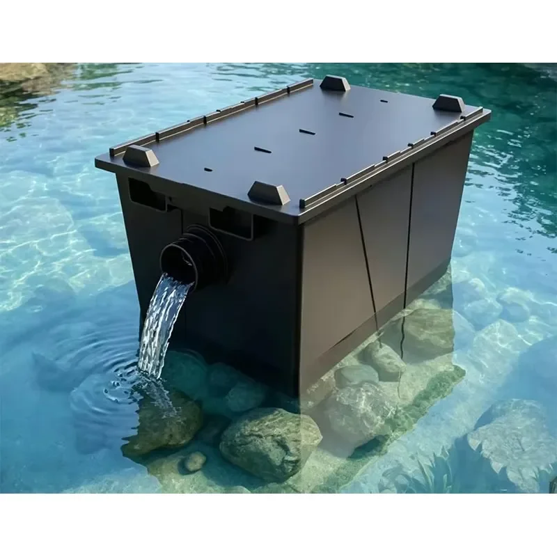 5000L/H Pressure Vessel Pond Filter Integrated Bio UV Sterilization Stable Circulation 220V 30W 1-Year Warranty