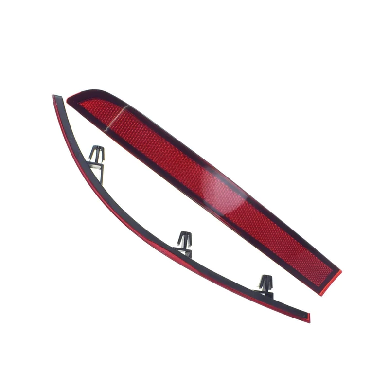 

1Pair Car Rear Bumper Light Reflector(LH+RH ) 1T0945105A 1T0945106A For VW TOURAN 2003-2010 Car Accessories-AB36