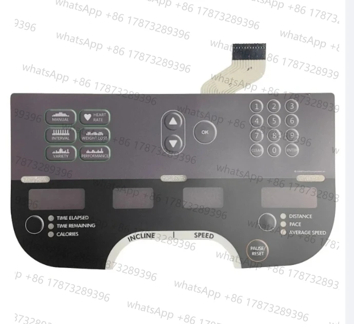 

1PC NEW Membrane Keypad FOR Precor 932i 954i Treadmill Panel Switch Button Film