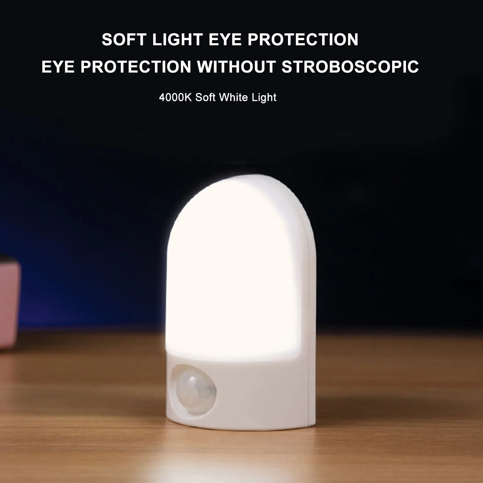 LED Smart Sensor Light Wireless Night Light Under Cabinet Light Closet Lamp Wall-Mounted Body Induction Lamp Home Decor