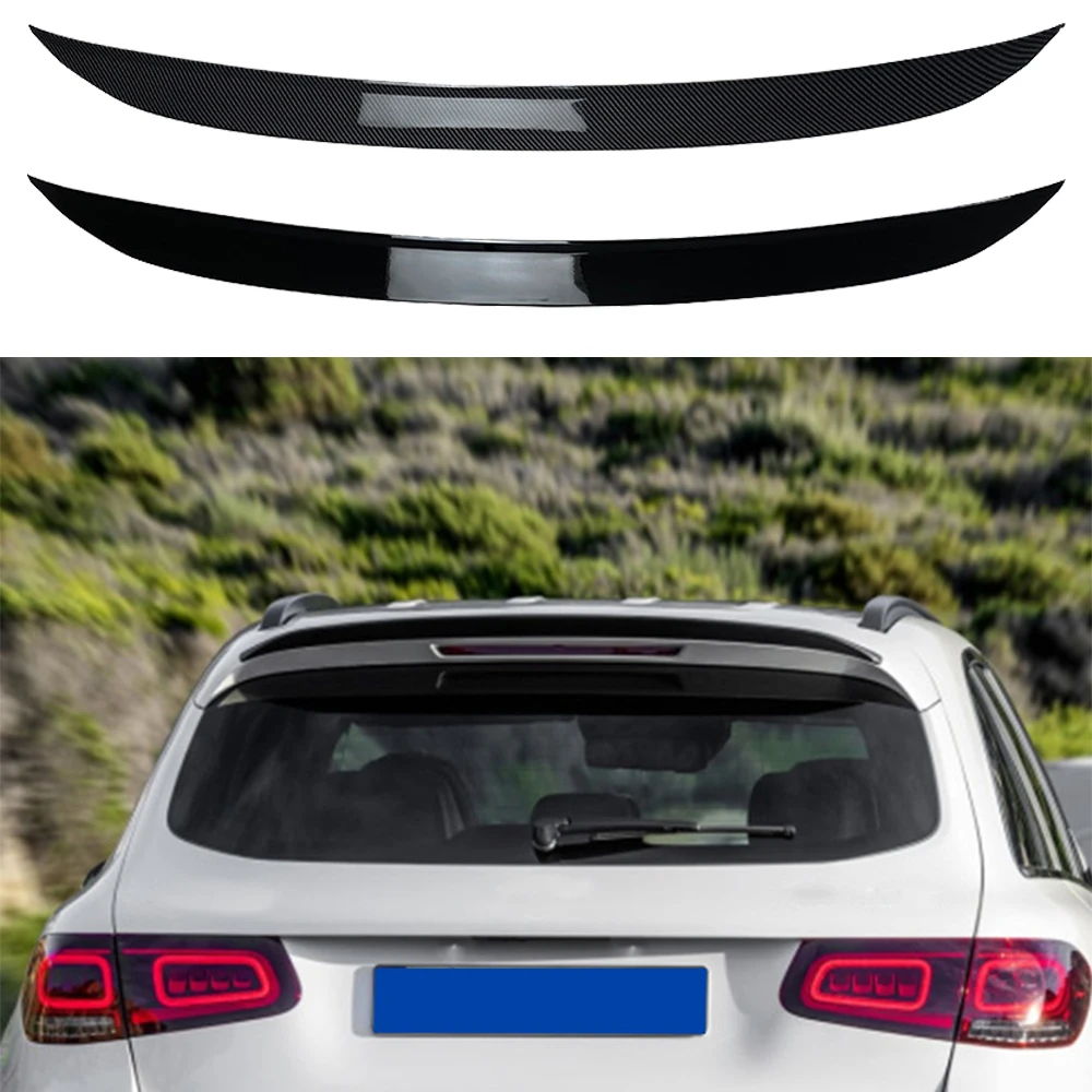 For Mercedes Benz GLC X253 GLC200 GLC43 GLC63 2016 17 18 19 20 21 22 Rear Roof Trunk Lid Spoiler Wing Splitter Accessories Parts