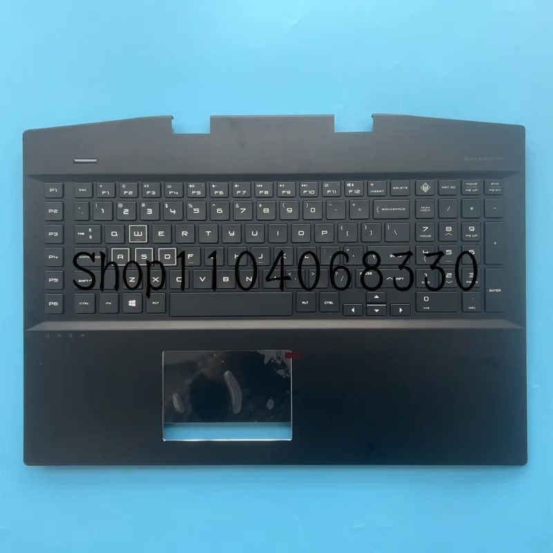 

New for HP Omen plus 17-CB 17-cb0020nr palmrest W/backlit keyboard touchpad