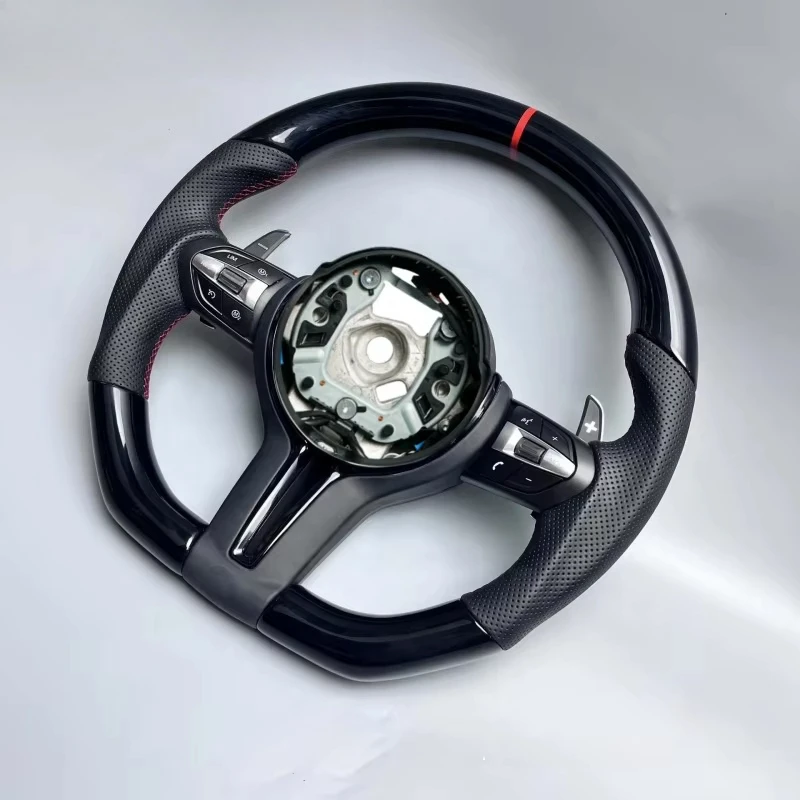 

Best Selling Modified Piano Black Walnut Steering Wheel for X3 X5 X6 F10 F30 E70 E90 E88 E91 E71 E84 E92 E80 E89 E87