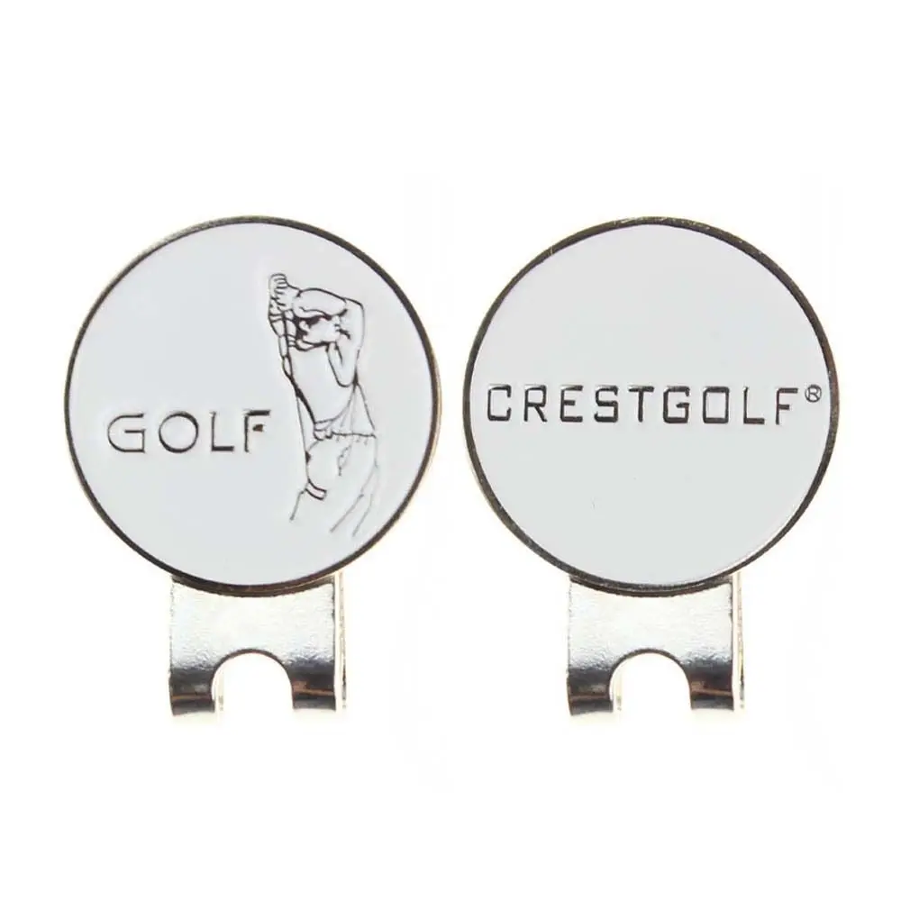 Sports Aiming Tool Magnetic Ball Position Mark Accessories Cap Clip Golf Marker Hat Marker Golf Putting Alignment Golf Hat Clip