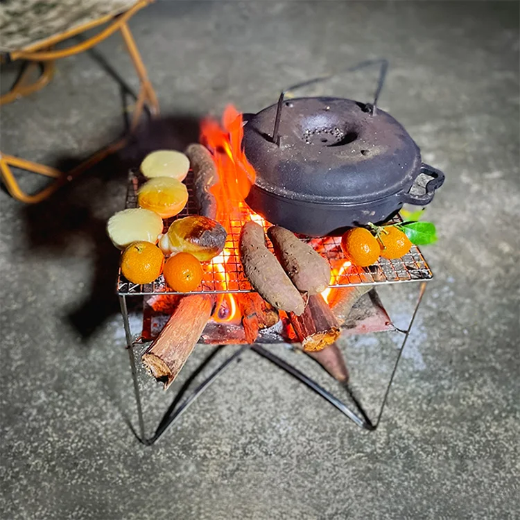 

Multifunctional Portable Outdoor Camping BBQ Mini Barbecue Grill Tools