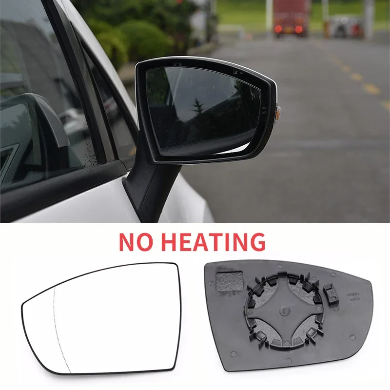 For Ford Ecosport 2013-2019 Exterior Mirrors Reflective Glass Lens No Heating Car Accessories Rearview Mirror