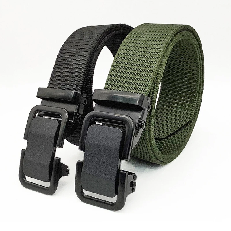 Men's Belt Nylon Fabric Belt military outdoor tactical Belt Army Style Cinturon male belts for men luxury ceinture tissu homme