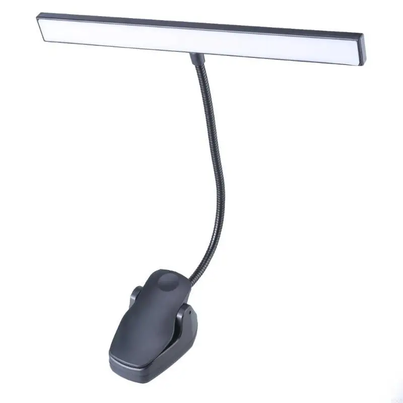 

900F Energy Efficient LED Clip Lamp with 3 Color Choice, Touch Dimmer, and Long USB Cable for Reading and Studying