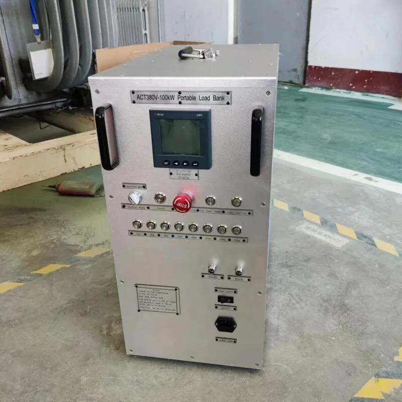 Best quality resistive load bank 100KW Portable Load Bank For generator UPS testing