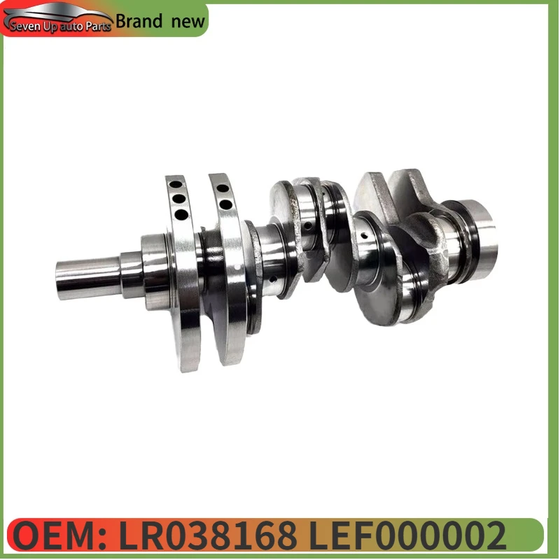 LR038168 LEF000002 New Engine Crankshaft Power Engine Crank Shaft for Land Rover Discovery XF XJ F-Pace TDV6,3.0 Diesel V6, 3.0L