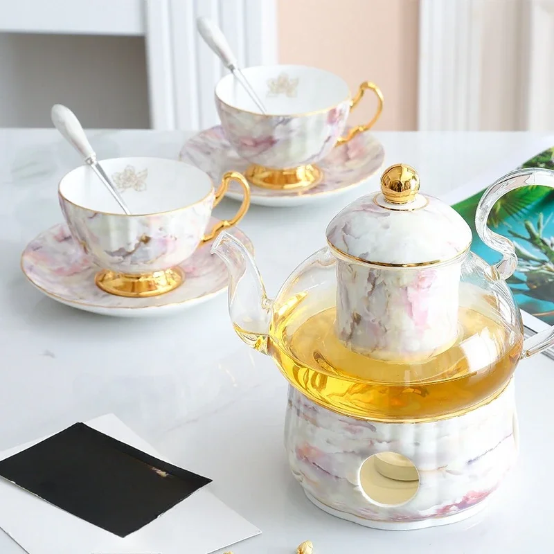 Creative Best-Selling  Household Fruit Teapot, High Temperature Resistant Glass Ceramic Afternoon Tea Set