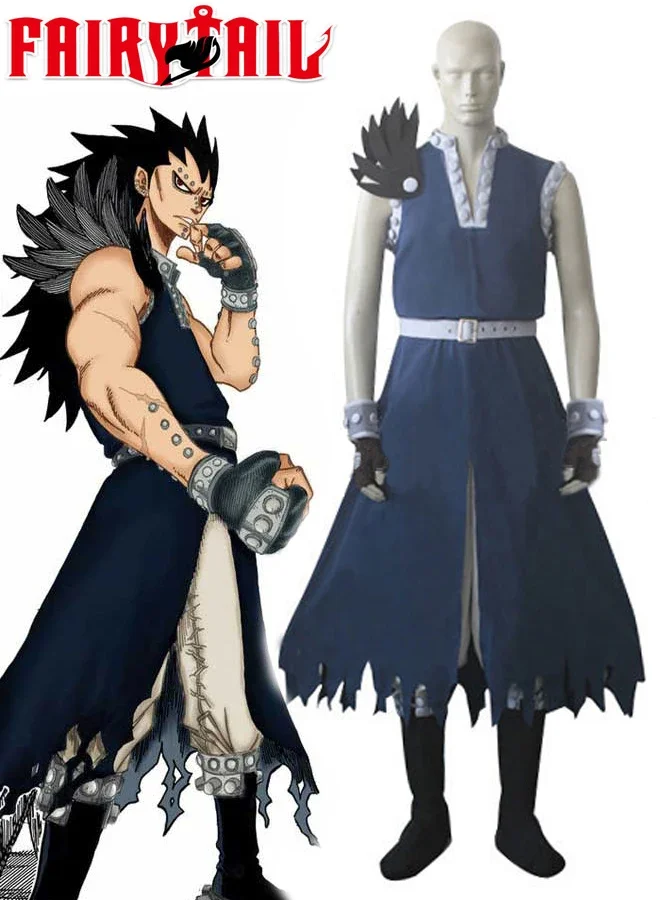 

Fairy Tail Dragon Slayer Gajeel Redfox Cosplay Costume