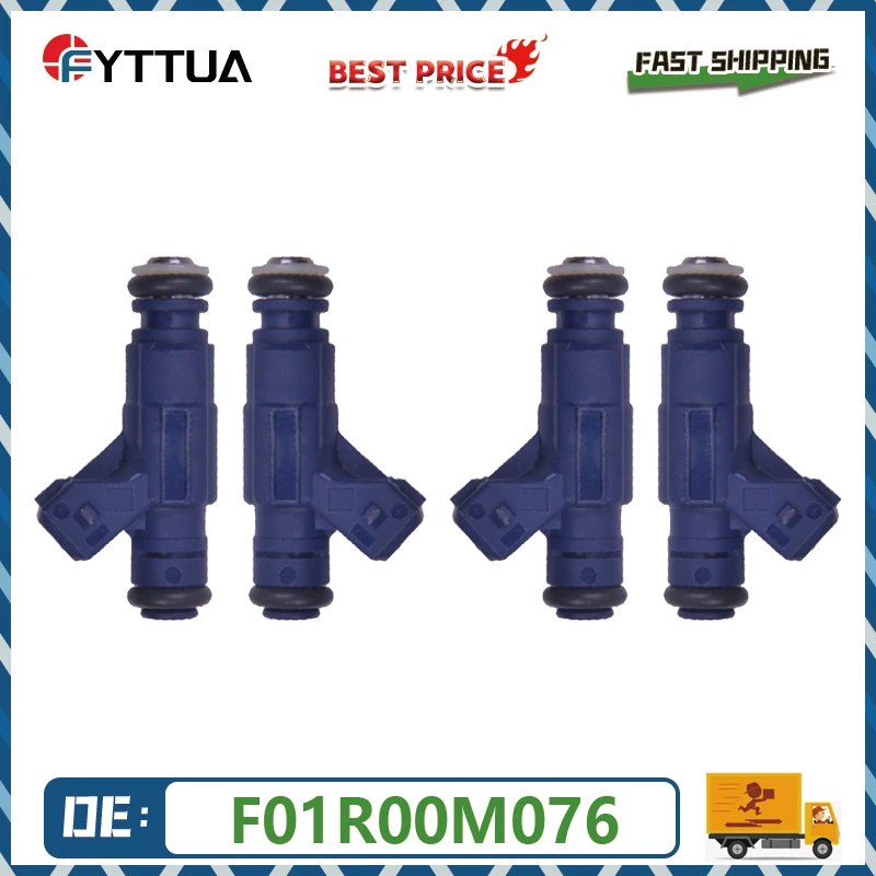 4pcs Fuel injector F01R00M076 For Daihatsu Pyzar 1997-2000 for Changan CS35 Chinese Car Engine Valve Tested NEW