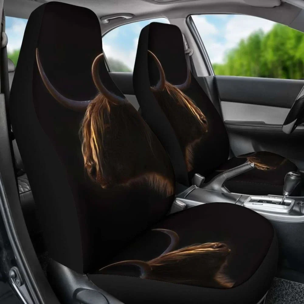 Car Seat Covers Cow Lovers 04 144730,Pack of 2 Universal Front Seat Protective Cover