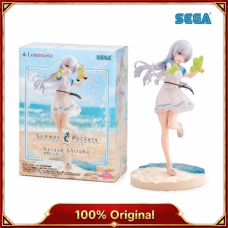 100% SEGA Luminasta Summer Pockets Naruse Shiroha Figura de Acción Colecci