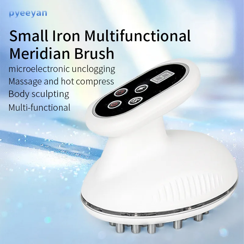 

Handheld Electric Body Massager with Warm Compress and Vibration Portable Device for Body Sculpting and Relaxation