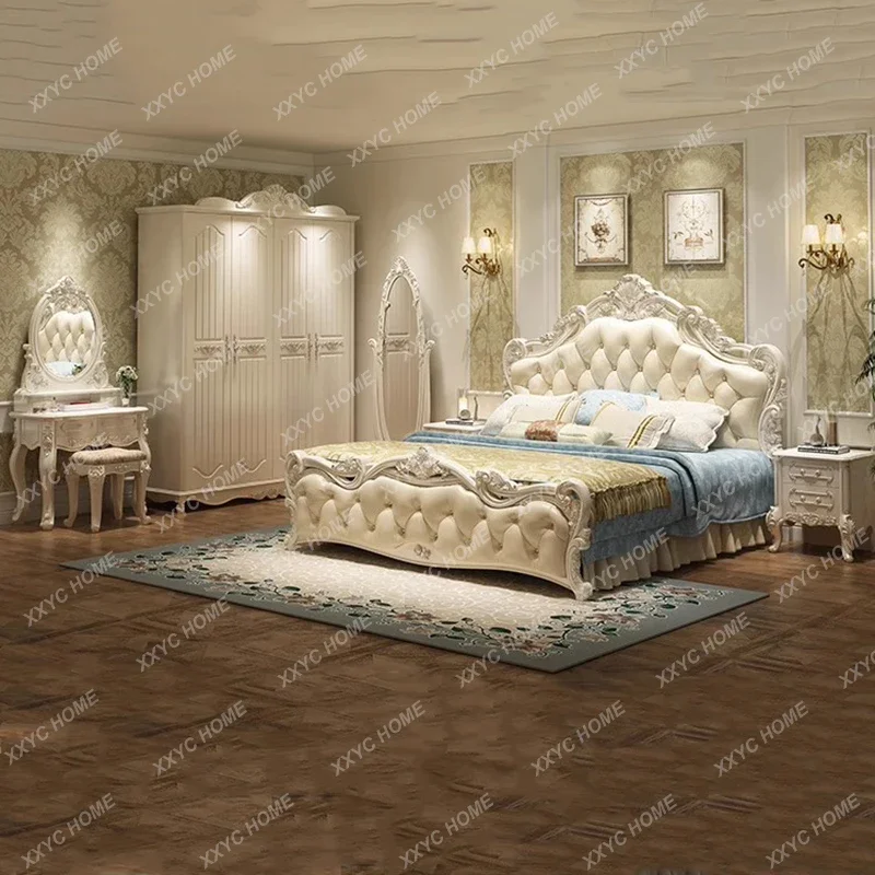 HHPrincess Modern Designer Bedroom Set Double High End Bedding Luxury Bedroom - view 3
