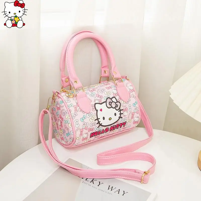 

Два тысячи и двадцать пять новых милых мультяшных сумок Hello Kitty, красивая сумка-мессенджер, модный праздничный подарок