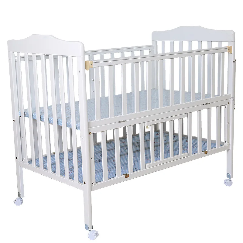 Berceau de bébé moderne, lit d\'enfant, lit d\'épissage pour enfants, lit de bébé, petit lit de berceau