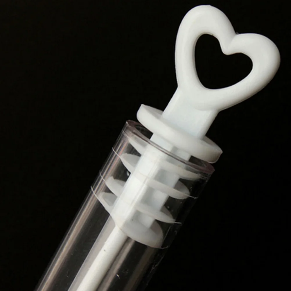 30 Uds. Botellas vacías de burbujas, botella de burbujas de plástico duradero con forma de corazón, recuerdo de fiesta de boda, botella de agua y jabón