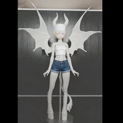 New 1/4 BJD Doll Head With Body No Makeup Resin BJD Doll Animal NudeDoll Ball Jointed Dolls Without Makeup BJD Toys